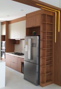 Nichos Práticos e Elegantes Cozinha